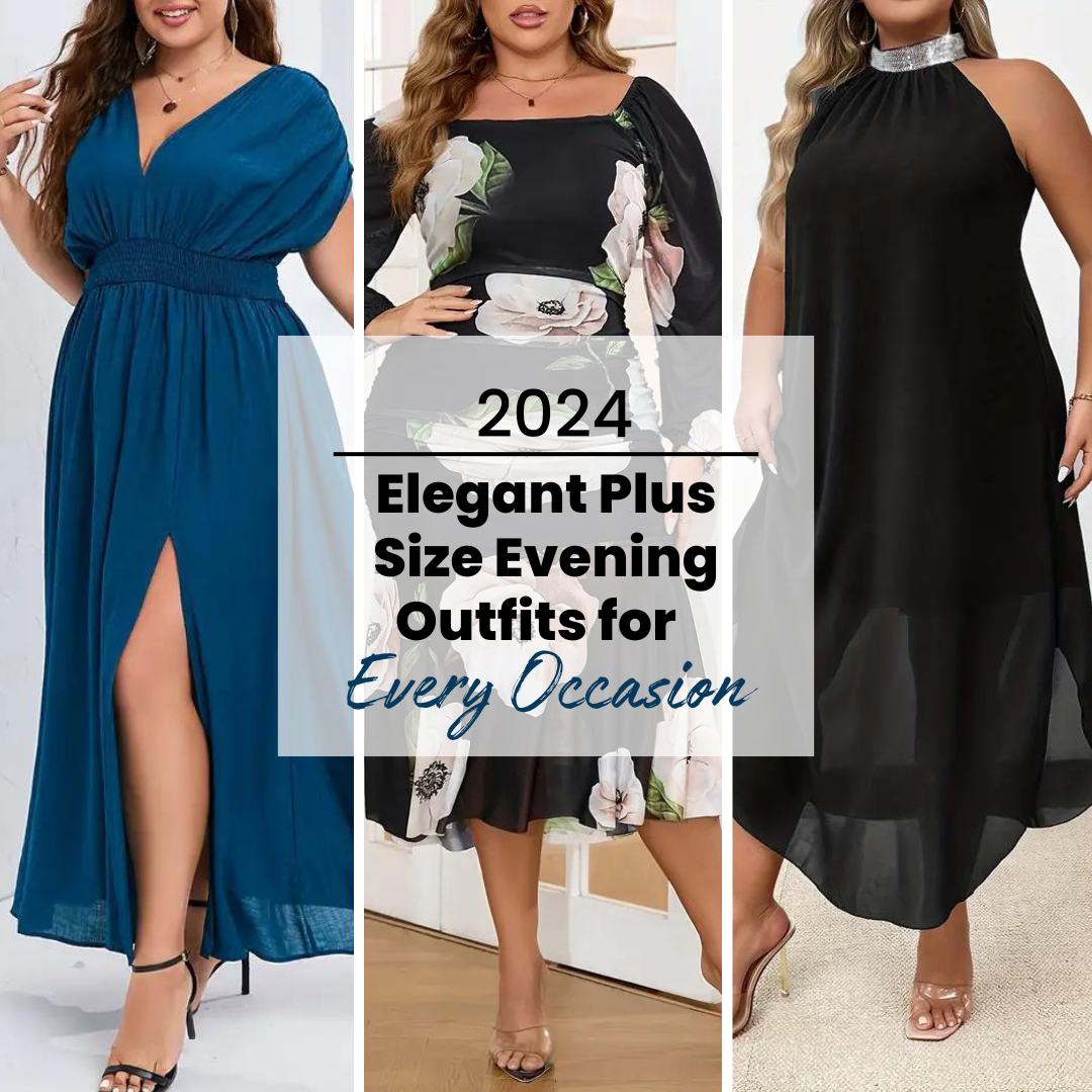 Plus fashion size evening outfits