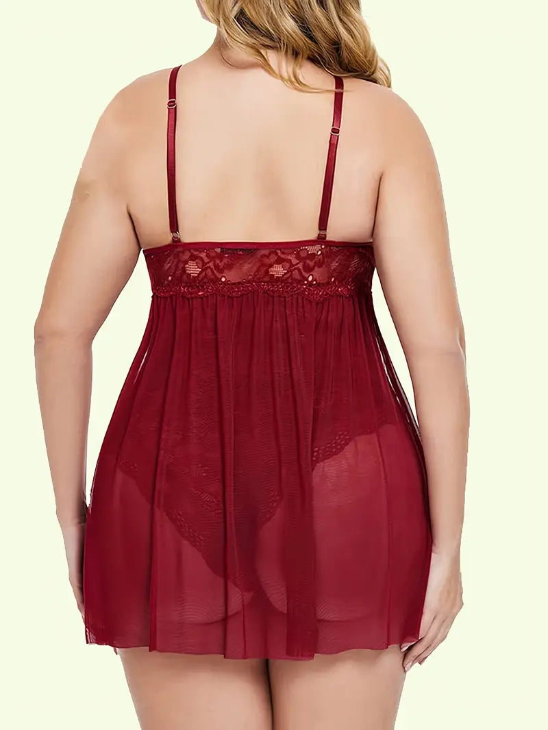 About Last Night Plus Size Lace Lingerie