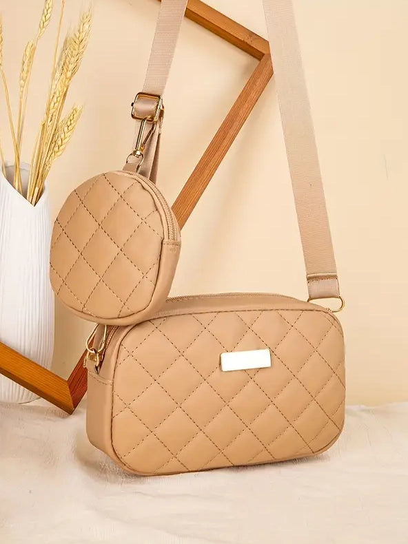 Quilted Crossbody Bag