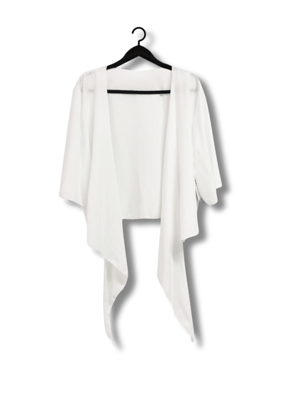 Amelia Plus Size Cover Up in White