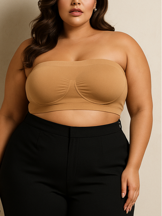 Noa Plus Size Seamless Bandeau
