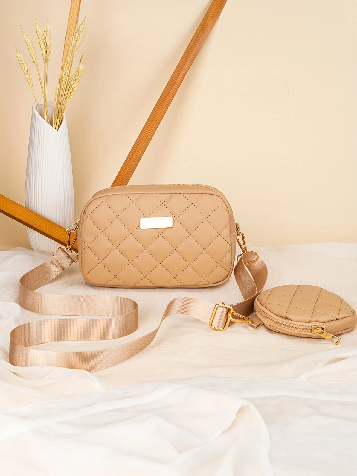 Quilted Crossbody Bag