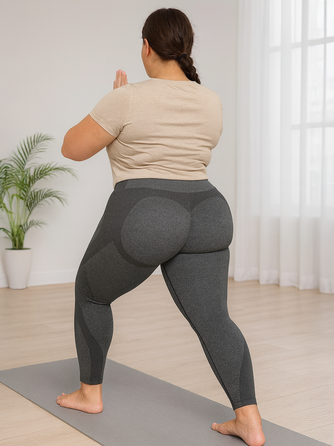 Polly Active Plus Size Leggings by Run Free by Vee