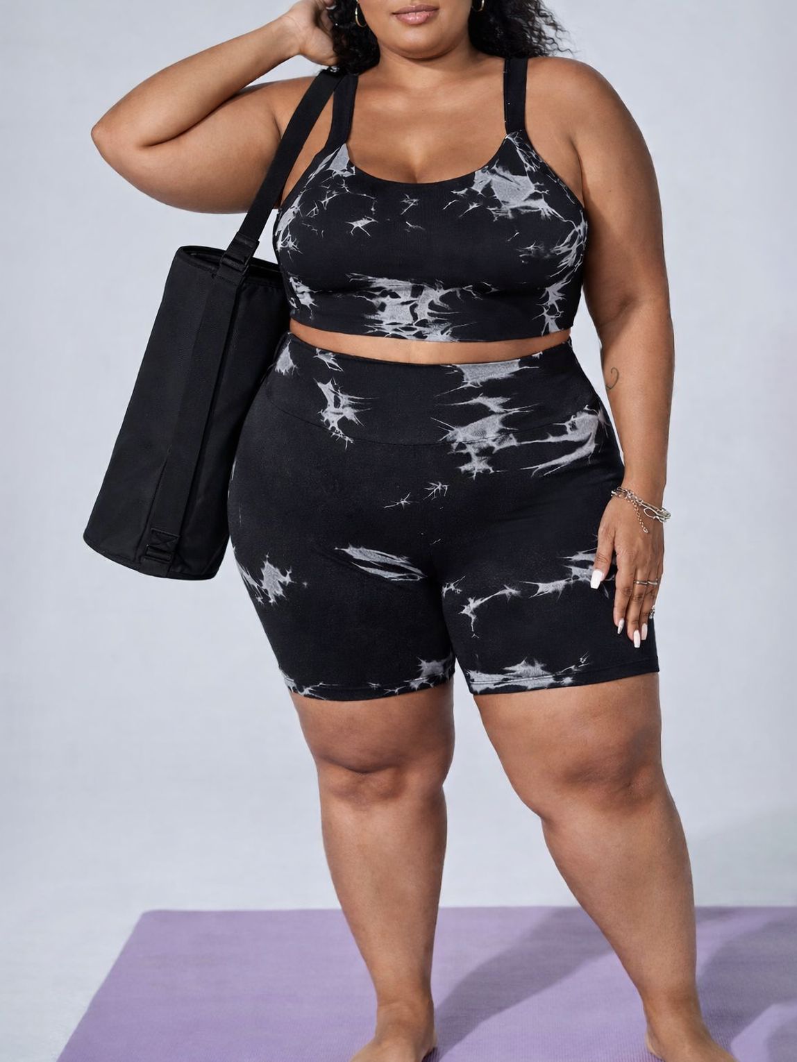 Hazel Active Plus Size Bra by Run Free by Vee