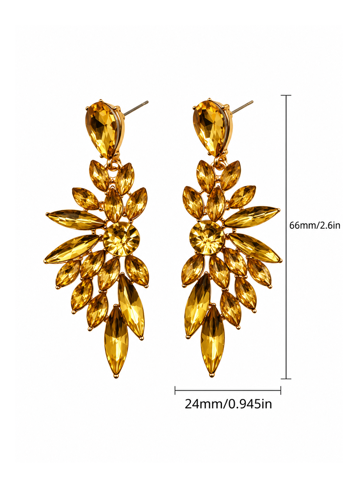 Crystal Statement Earrings