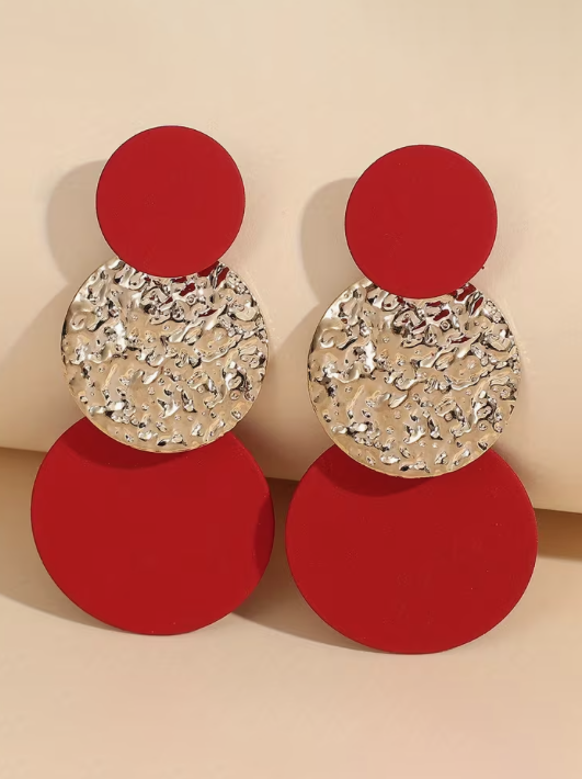 Triple Circle Earrings