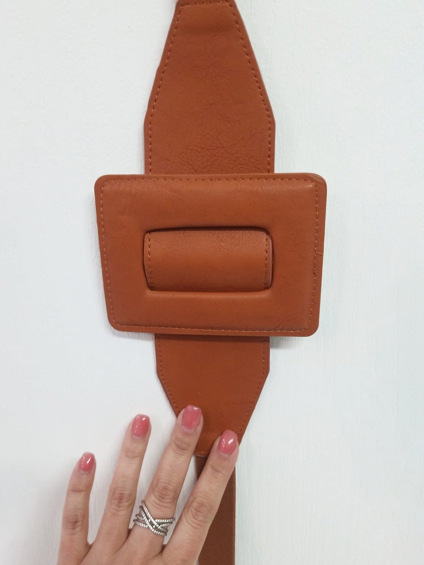 Exaggerated Buckle Plus Size Belt, belt, product view