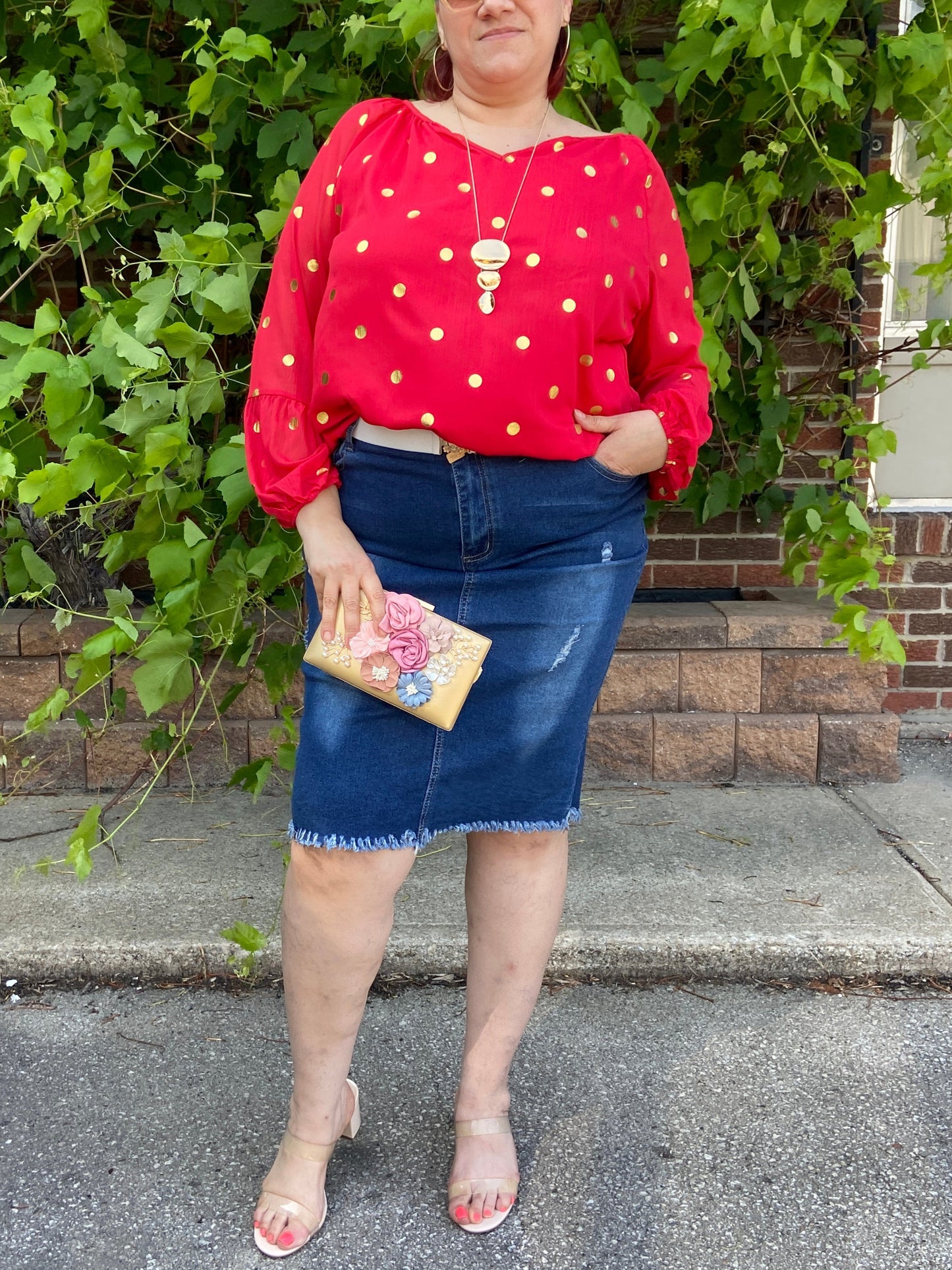 Leni Boho Plus Size Top