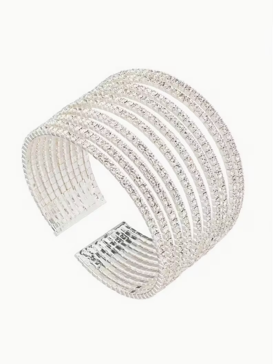 Rhrinestone Cuff Bracelet