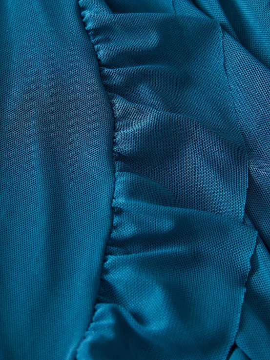 Turquoise Tease Plus Size Lingerie Set