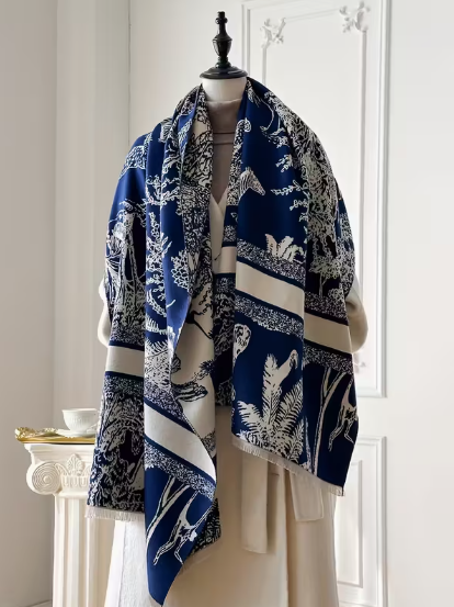 Landscape Scenery Luxury Blanket Scarf