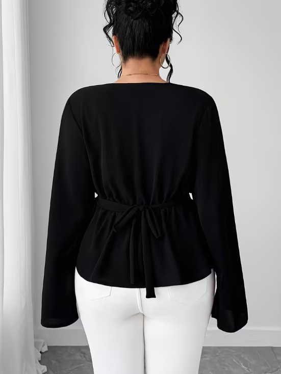 Coralia Assymetrical Plus Size Top