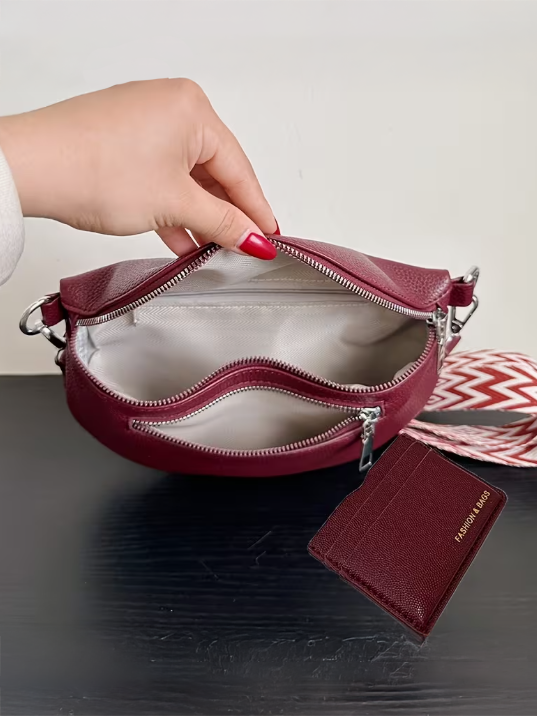 Two Piece Crossbody And Wallet