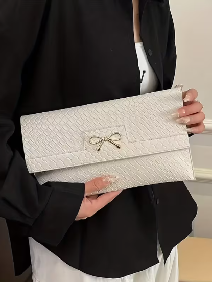 Bow Envelope Clutch