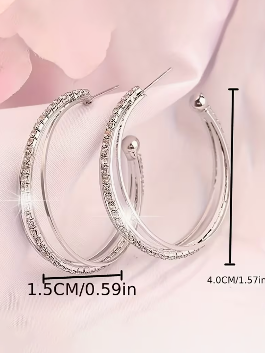 Double Hoop Earrings