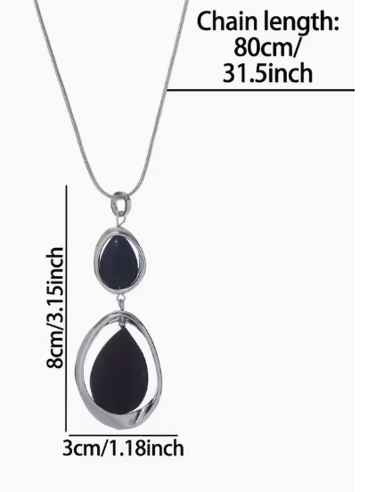Minimalist Drop Adjustable Necklace