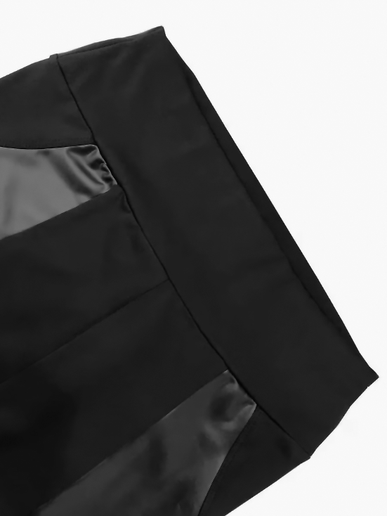 Mirabel Patch Faux Leather Plus Size Leggings