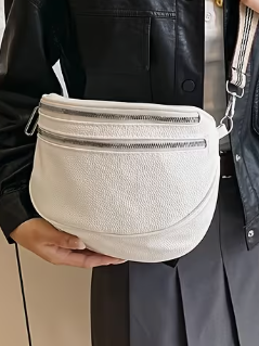 Urban Fanny Pack Crossbody Bag in White