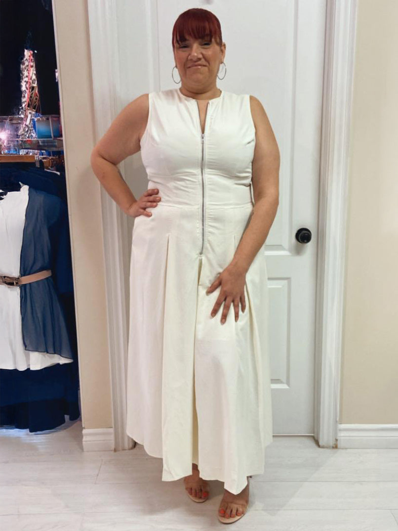 Mysa Sleeveless Plus Size Maxi Dress