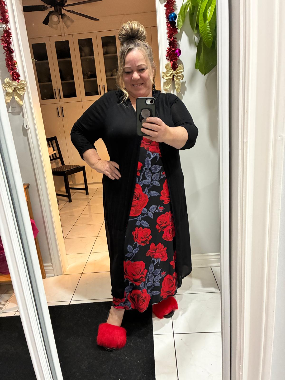 Rosie Floral Plus Size Nightgown