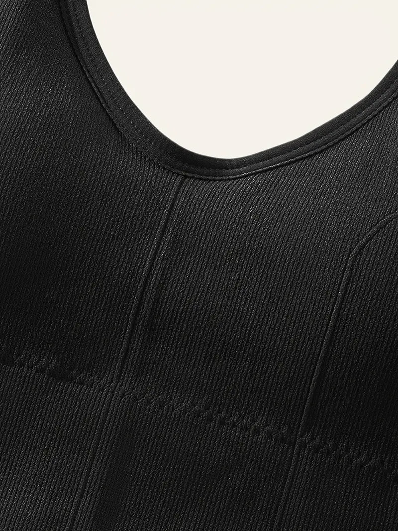 Rosalie Ribbed Plus Size Bralette by Run Free by Vee