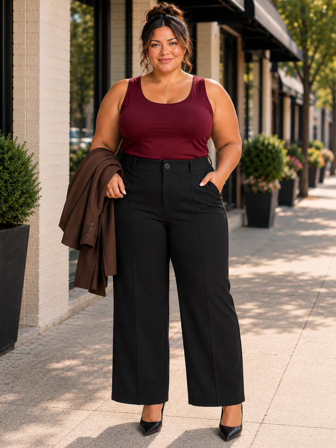 The Essential Plus Size Dress Pants