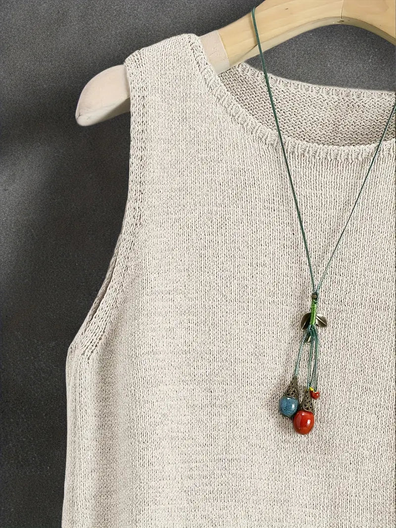 Sam Knit Plus Size Tank Top