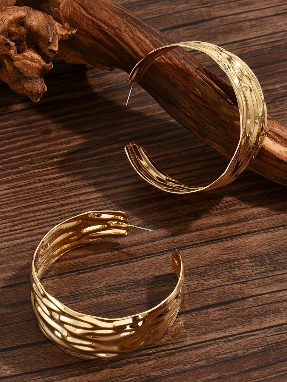 Extra Thick Hoop Earrings