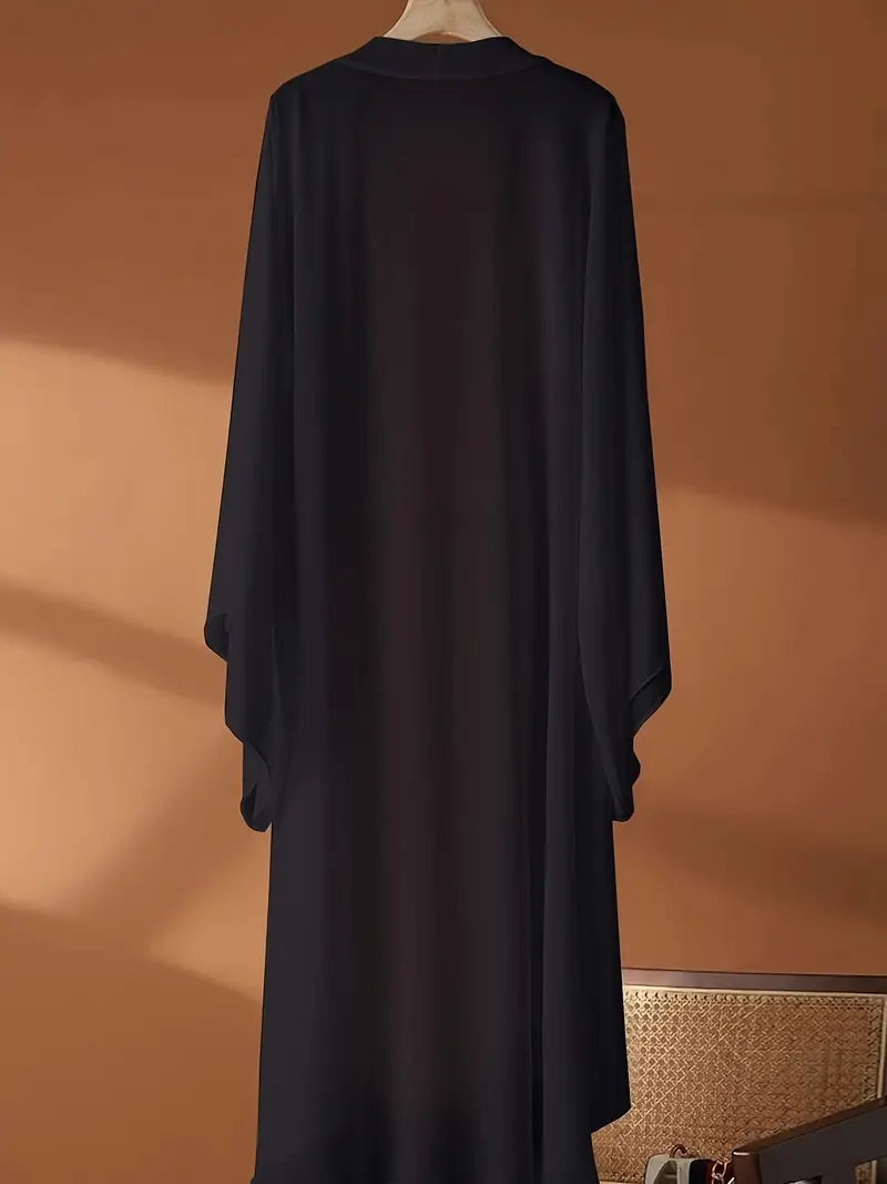 Melanie Plus Size Long Chiffon Kimono