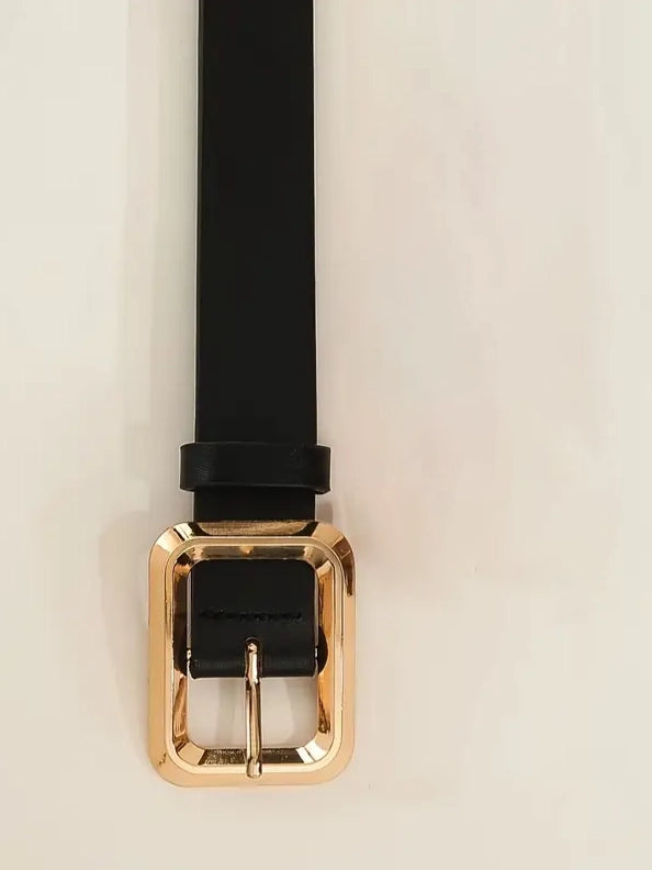 Square Buckle Plus Size Belt