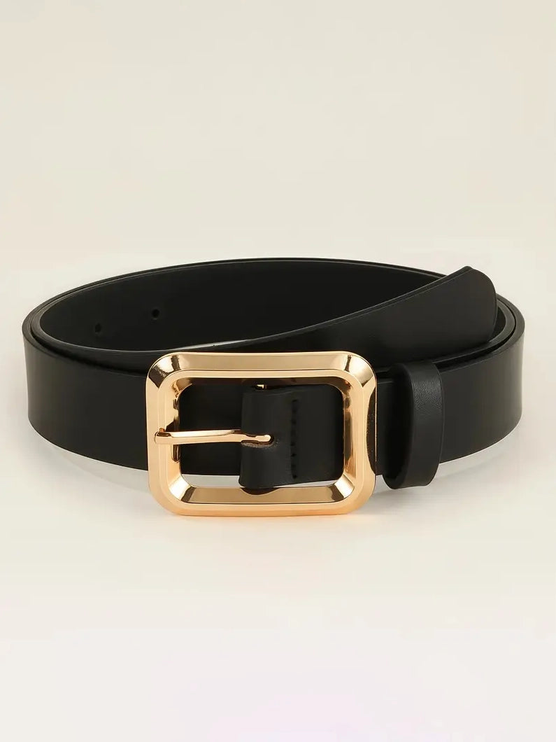 Square Buckle Plus Size Belt