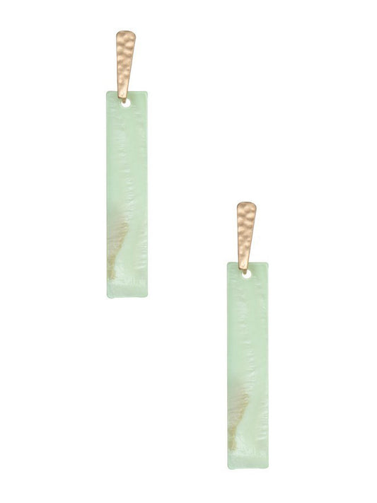 Genuine Shell Bar Drop Earrings