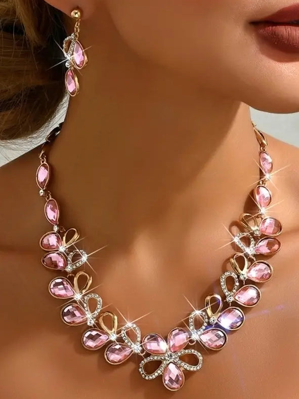 April Necklace & Earring Set