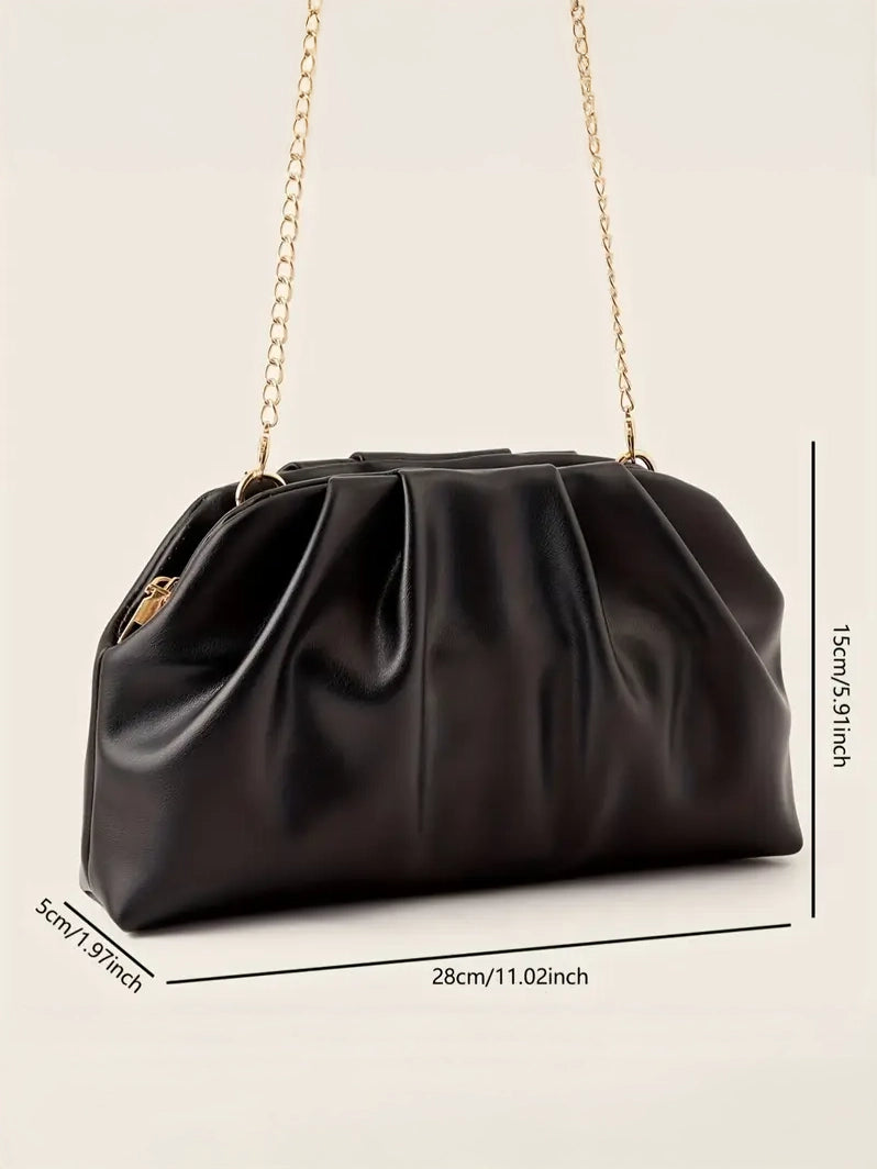 Pleated Evening Clutch