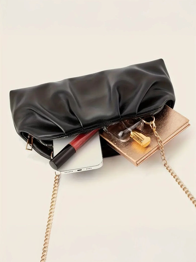 Pleated Evening Clutch