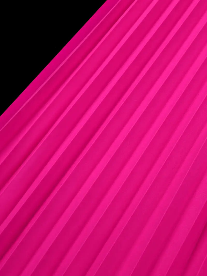 Susannah Plus Size Cocktail Dress in Power Pink