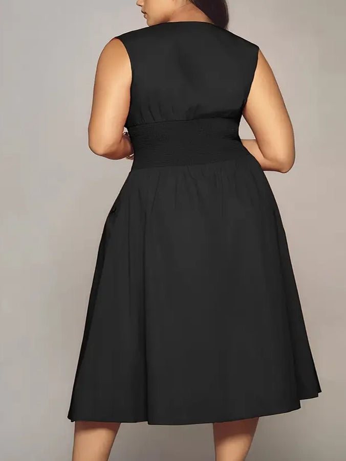 Veronique Plus Size Cocktail Dress