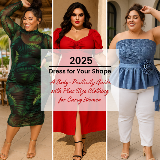How to Dress for Your Shape: A Body-Positivity Guide with Plus Size Clothing for Curvy Women