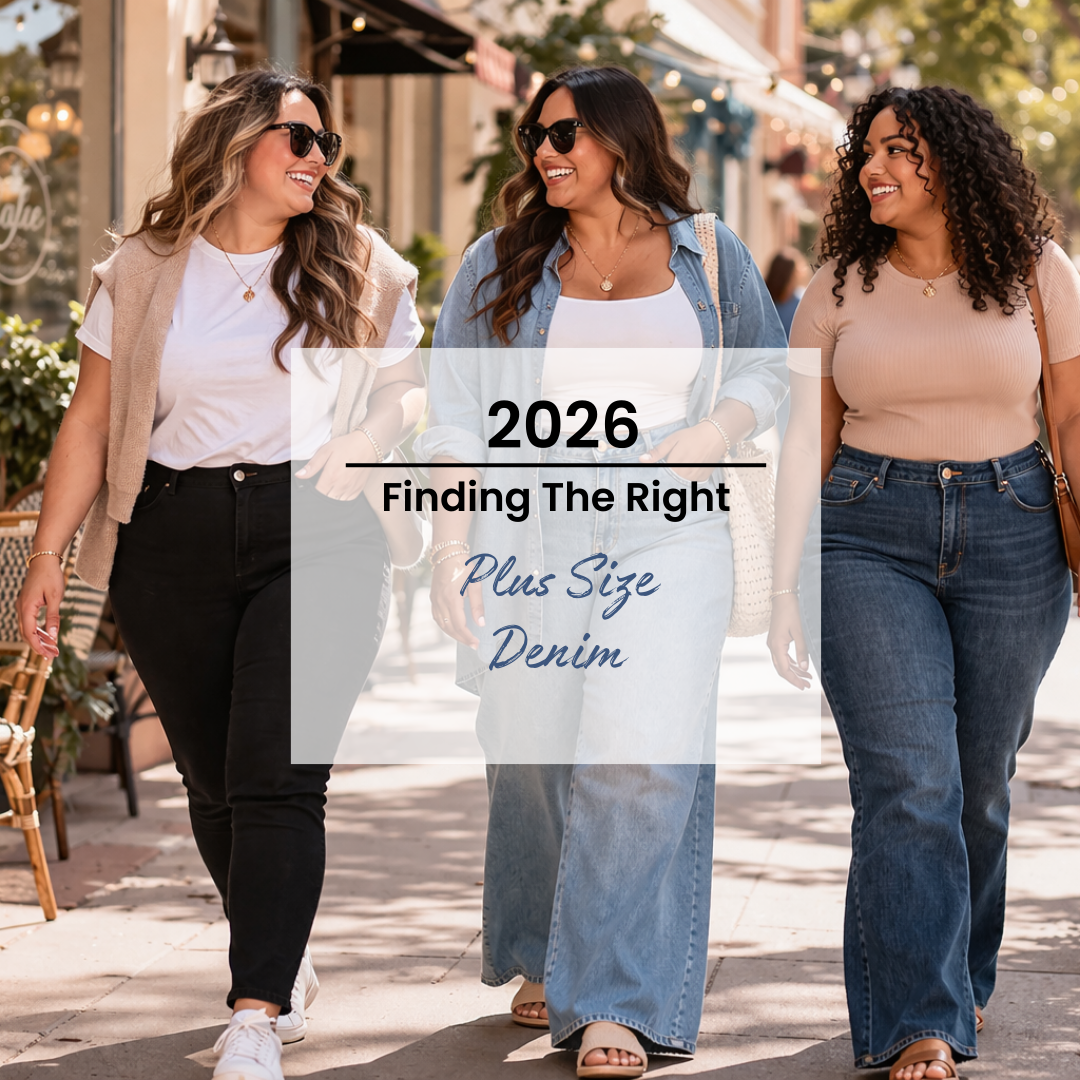 How to Choose the Right Plus-Size Jeans? Simple guide for Curvy Ladies ...