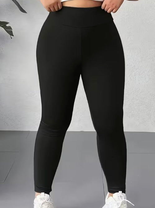 Basic Plus Size Leggings by Run Free by Vee