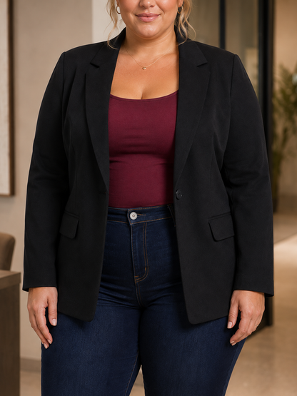 The Essential Plus Size Blazer
