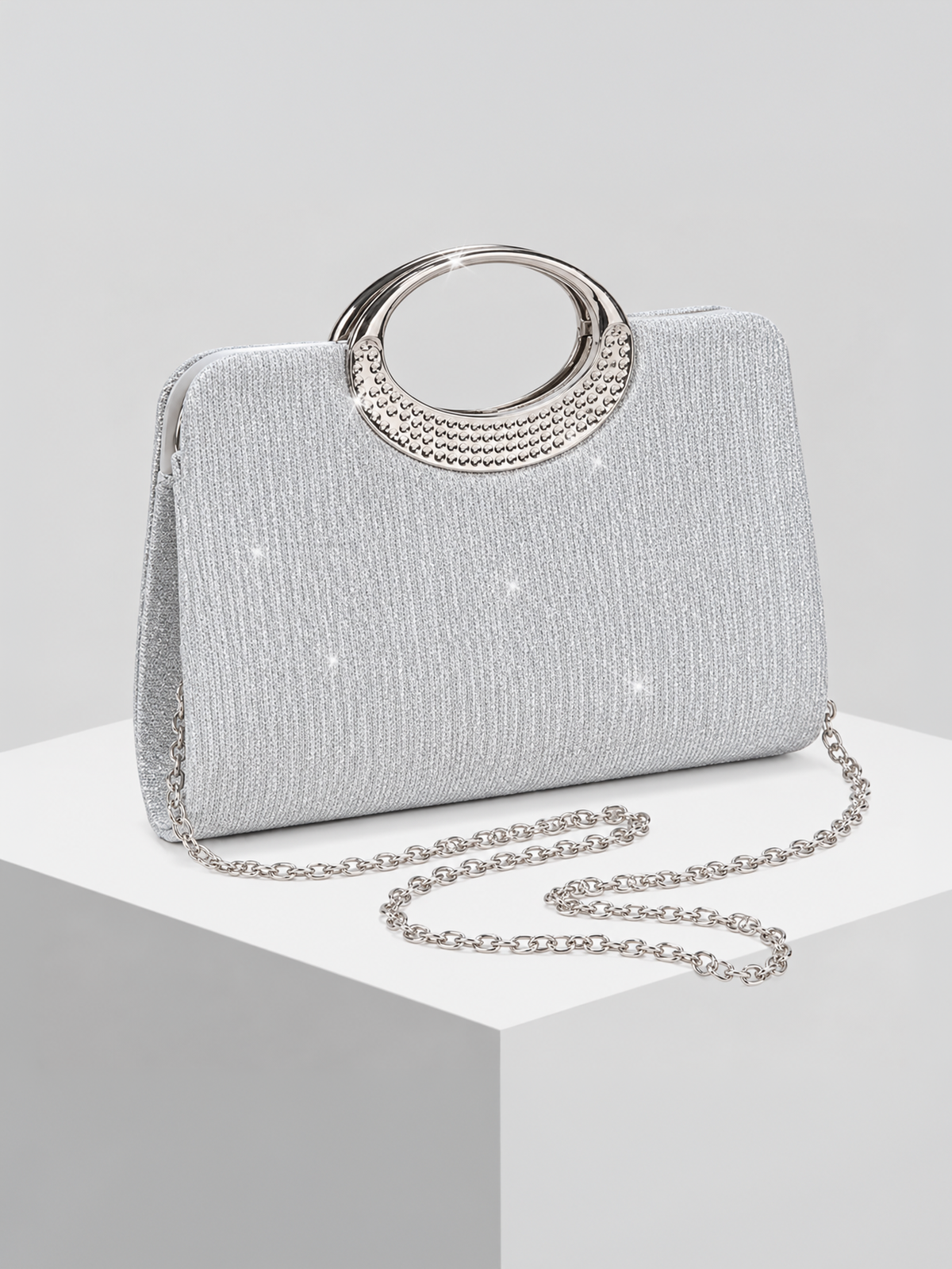 Pleated Evening Bag