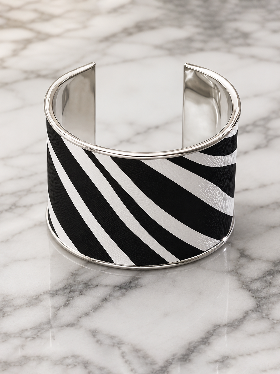 Zebra Cuff Bracelet