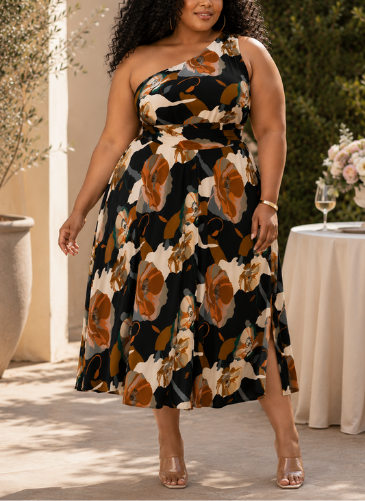 Garden Party Plus Size Dress
