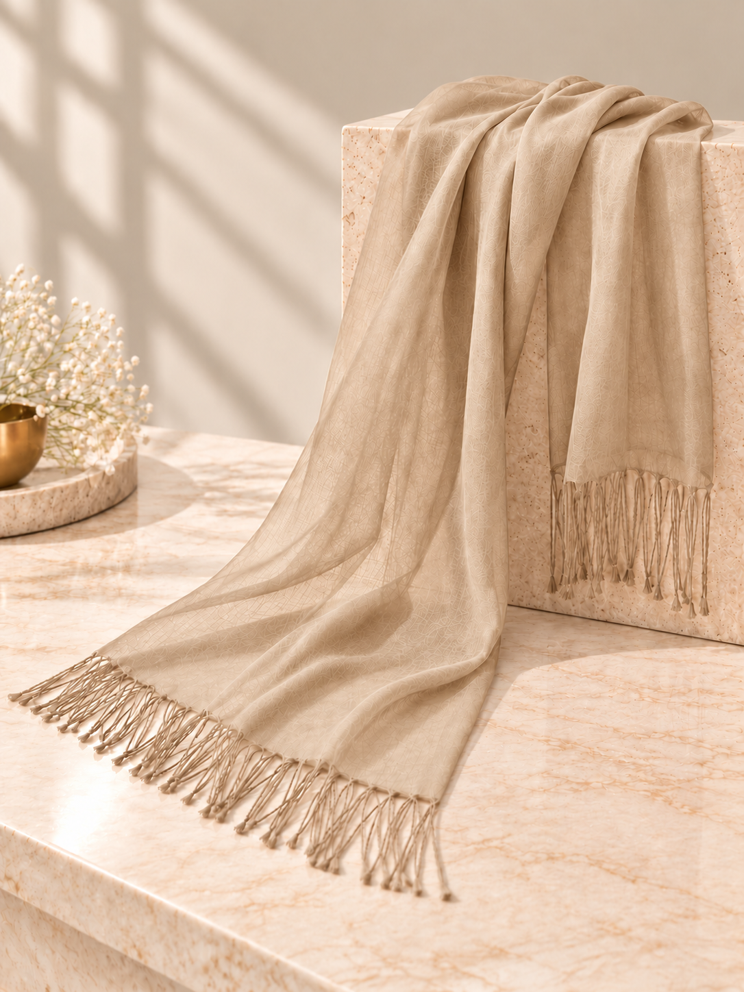 Basic Scarf with Tassles