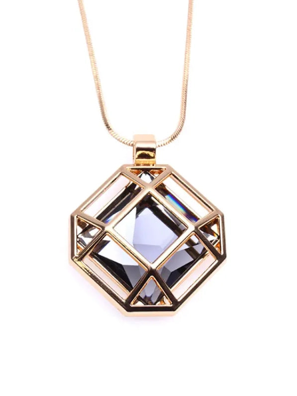 Geometric Pendant Necklace