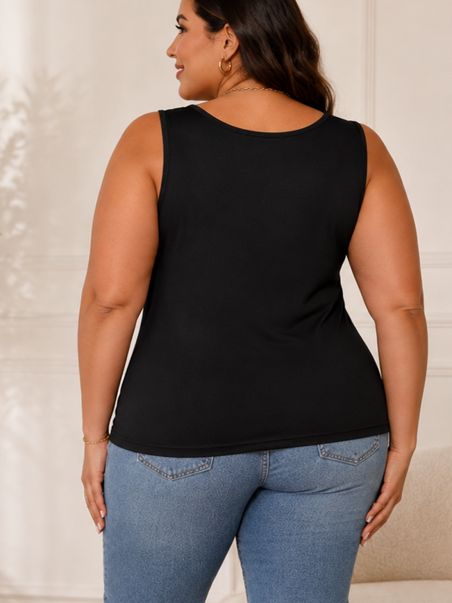 Rachel Everyday Basic Plus Size Tank Top