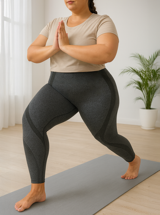Polly Active Plus Size Leggings by Run Free by Vee