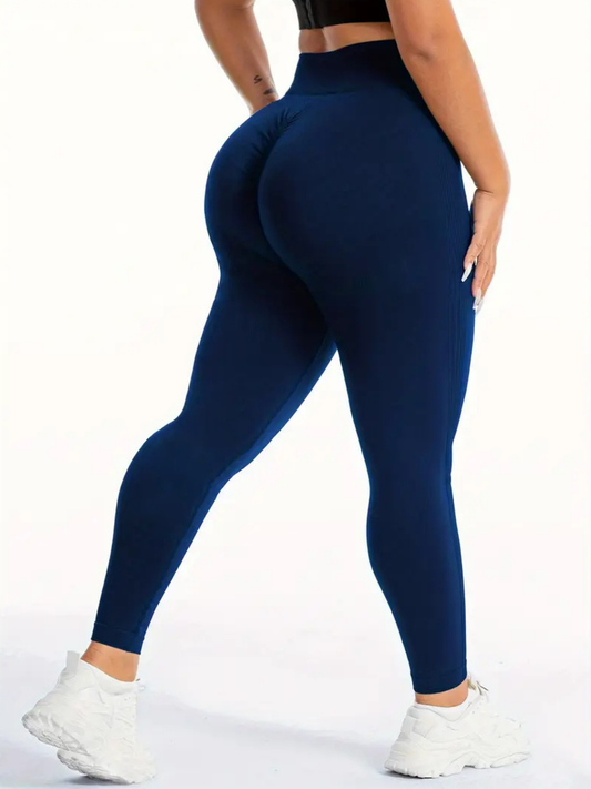 Baccara Plus Size Butt Lift Leggings by Run Free by Vee