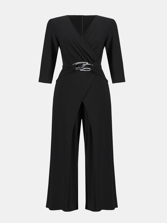 Anastasia Plus Size Evening Jumpsuit by designer Joseph Ribkoff Style 243079